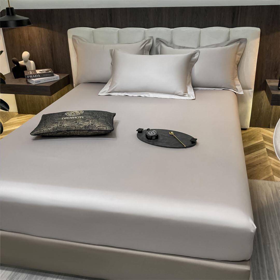 Conjunto de Roupa de Cama Premium em Algodão Egípcio