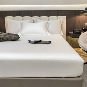 Conjunto de Roupa de Cama Luxo em Algodão Egípcio